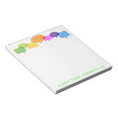 Speech Balloons Notitieblok (Schuin)