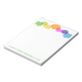 Speech Balloons Notitieblok (Linkerzijde)