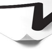 Speech Bubble Comic Book Moderne Art Pop Culture G Poster (Hoek)