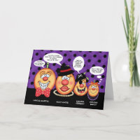 Speech Bubble Pumpkin Family Custom Halloween