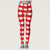 Speech Bubbles 2 Kies achtergrondkleur Leggings (Voorkant)