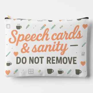 Speech Cards & Sanity | Inclusion Therapy Etui