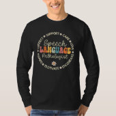 Speech Language Pathologist Appreciation Week Back T-shirt (Voorkant)