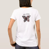 Speech Language Pathologist Butterfly Personalized T-shirt (Achterkant)