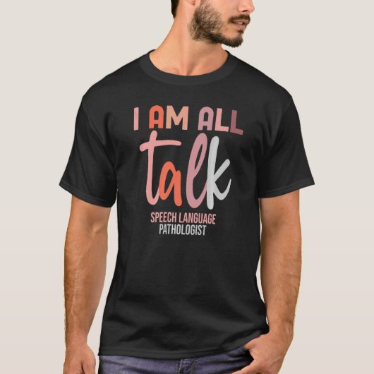Speech Language Pathologist Changing The World Slp T-shirt (Voorkant)