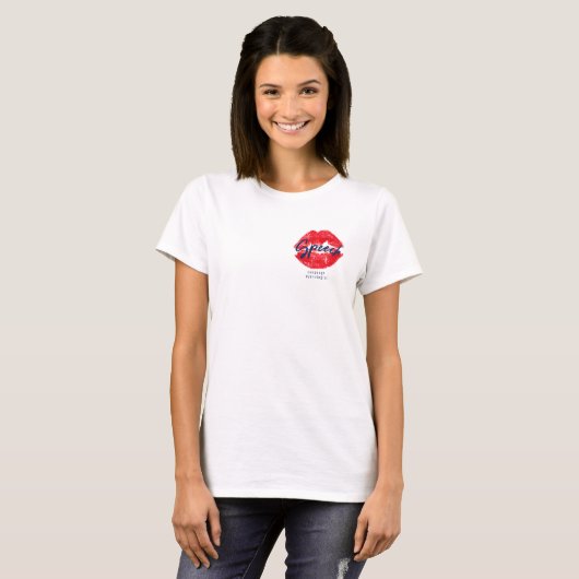 Speech Language Pathologist Kiss T-shirt (Voorkant volledig)
