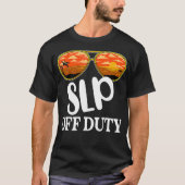 Speech Language Pathologist Off Duty Sunbril be T-shirt (Voorkant)