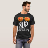 Speech Language Pathologist Off Duty Sunbril be T-shirt (Voorkant volledig)