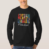 Speech Language Pathologist SLP Speech Therapy Pat T-shirt (Voorkant)