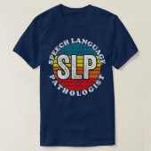 Speech Language Pathologist - SLP Therapy Retro Su T-shirt (Design voorkant)