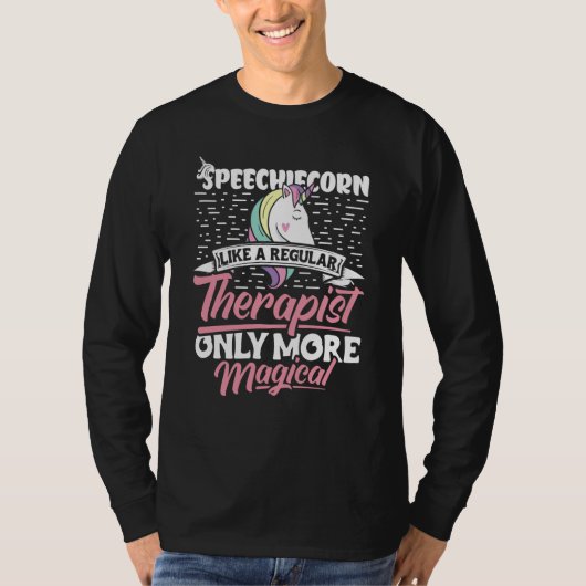 Speech Language Pathologist Speech Therapy for Wom T-shirt (Voorkant)