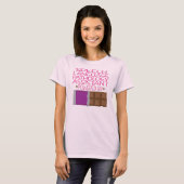 Speech Language Pathology Assistant Chocolate Gift T-shirt (Voorkant volledig)