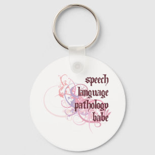 Speech Language Pathology Babe Sleutelhanger