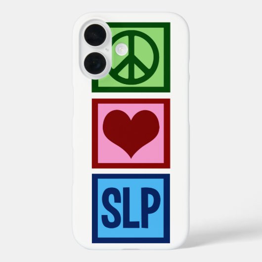 Speech Language Pathology Case-Mate iPhone Case (Achterkant)