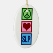 Speech Language Pathology Keramisch Ornament (Rechts)