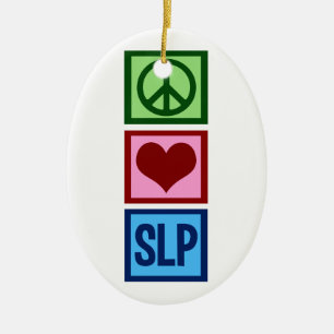 Speech Language Pathology Keramisch Ornament
