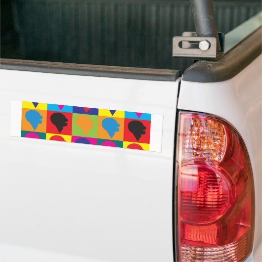 Speech Language Pathology Pop Art Bumpersticker (Op Truck)