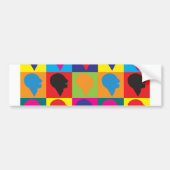 Speech Language Pathology Pop Art Bumpersticker (Voorkant)