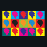 Speech Language Pathology Pop Art Poster<br><div class="desc">Speech Language Pathology Pop Art. Als Speech Language Pathology je hobby, beroep of obsessie is, show het dan met geweldige Speech Language Pathology t-shirts, mokken, stickers en nog veel meer. Het zijn ook geweldige cadeautjes voor andere fans van de Speech Language Pathology!</div>