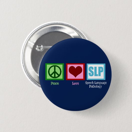 Speech Language Pathology Ronde Button 5,7 Cm (Voorkant /achterkant)
