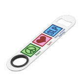 Speech Language Pathology Speed Flessenopener (Voorkant Gekanteld)