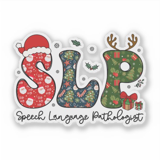 Speech Language Pathology Sticker (Voorkant)