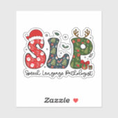 Speech Language Pathology Sticker (Vel)