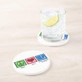 Speech Language Pathology Zandsteen Onderzetter (Zijkant)