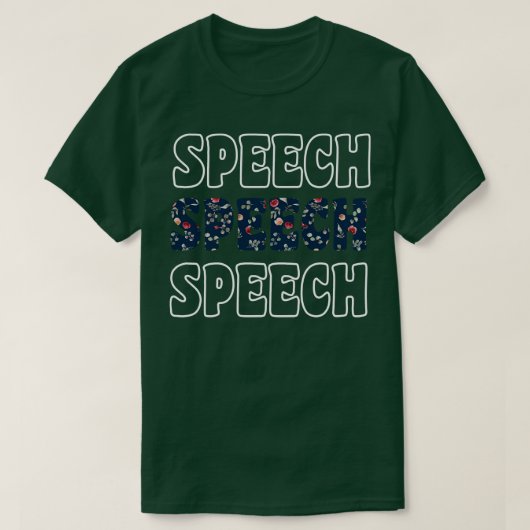 Speech Language Patholoog 4 T-shirt (Design voorkant)