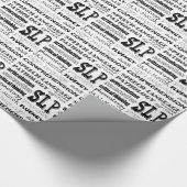 Speech Language Patholoog Cadeaupapier (Hoek)