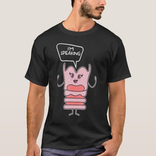 Speech Language Patholoog Im die Larynx SLP spreek T-shirt (Voorkant)