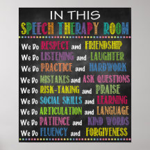 Speech Language Patholoog Kantoor Decor