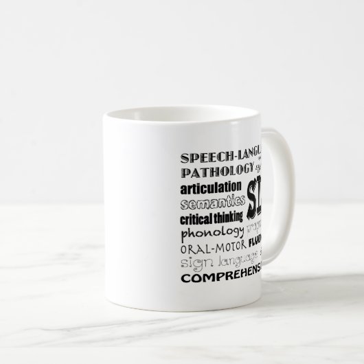 Speech Language Patholoog Koffiemok (Voorkant rechts)