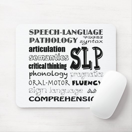 Speech Language Patholoog Muismat (Met muis)