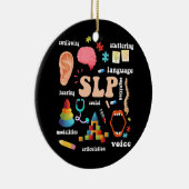 Speech Language Patholoog Pathology Speech Thera Keramisch Ornament (Rechts)