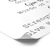 Speech Language Patholoog Prayer Art Poster (Hoek)