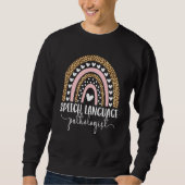 Speech Language Patholoog Rainbow Speech Therapy Trui (Voorkant)
