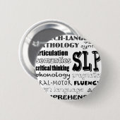 Speech Language Patholoog Ronde Button 5,7 Cm (Voorkant /achterkant)