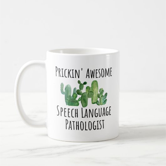 Speech Language Patholoog SLP Coffee Mok (Links)