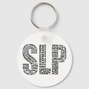 Speech Language Patholoog SLP Sleutelhanger