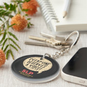 Speech Language Patholoog SLP Sleutelhanger (Voorkant Rechts)