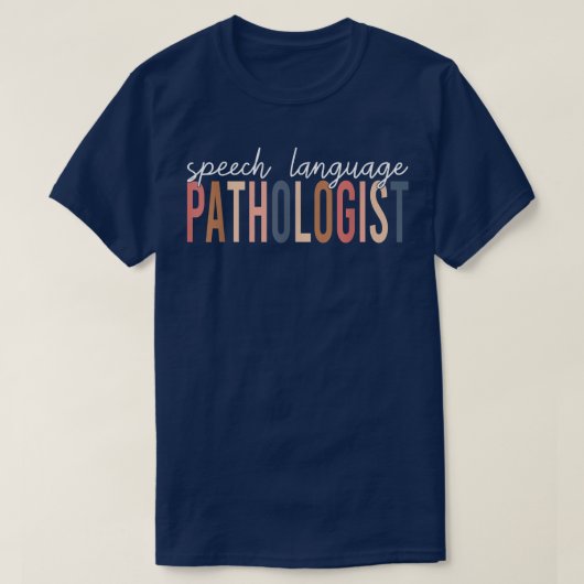 Speech Language Patholoog SLP Speech Therapy Pat T-shirt (Design voorkant)