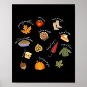 Speech Language Patholoog Speech Therapy SLP Fal Poster (Voorkant)