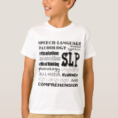 Speech Language Patholoog T-shirt (Voorkant)