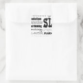 Speech Language Patholoog Vierkante Sticker (Tas)