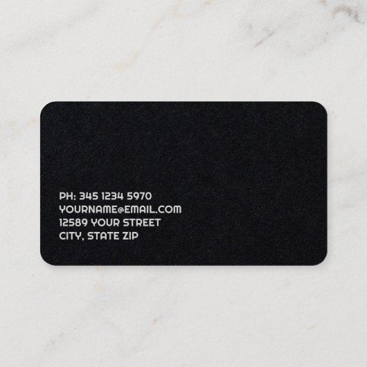 Speech Language Therapist Visitekaartje (Achterkant)