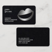 Speech Language Therapist Visitekaartje (Voorkant / Achterkant)