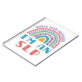 Speech Pathologist Bekijk je taal als SLP Notitieboek (Linkerzijde)