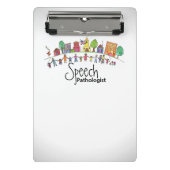 Speech Pathologist Mini Clipboard Mini Klembord (Voorkant)