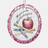 Speech Pathologist Ornament (Links)